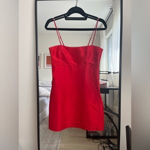 Realisation Par Red Mini Dress by Claudia Schiffer Size S
